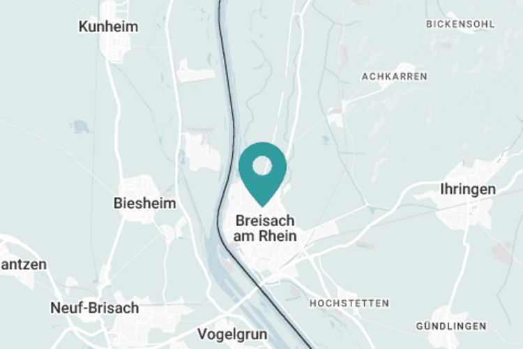 Map MEDICLIN Fachklinik Breisach